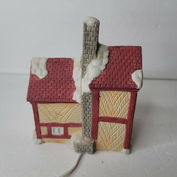 1994 Collection Ceramic DRUGSTORE Christmas Village House Lighted - Picture 4 of 6
